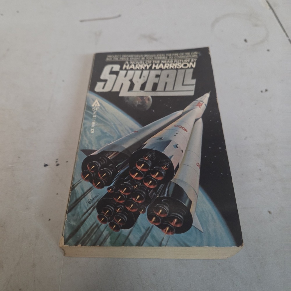 Skyfall Harry Harrison Ace Paperback 1978 First Ace Printing Sci-Fi Novel